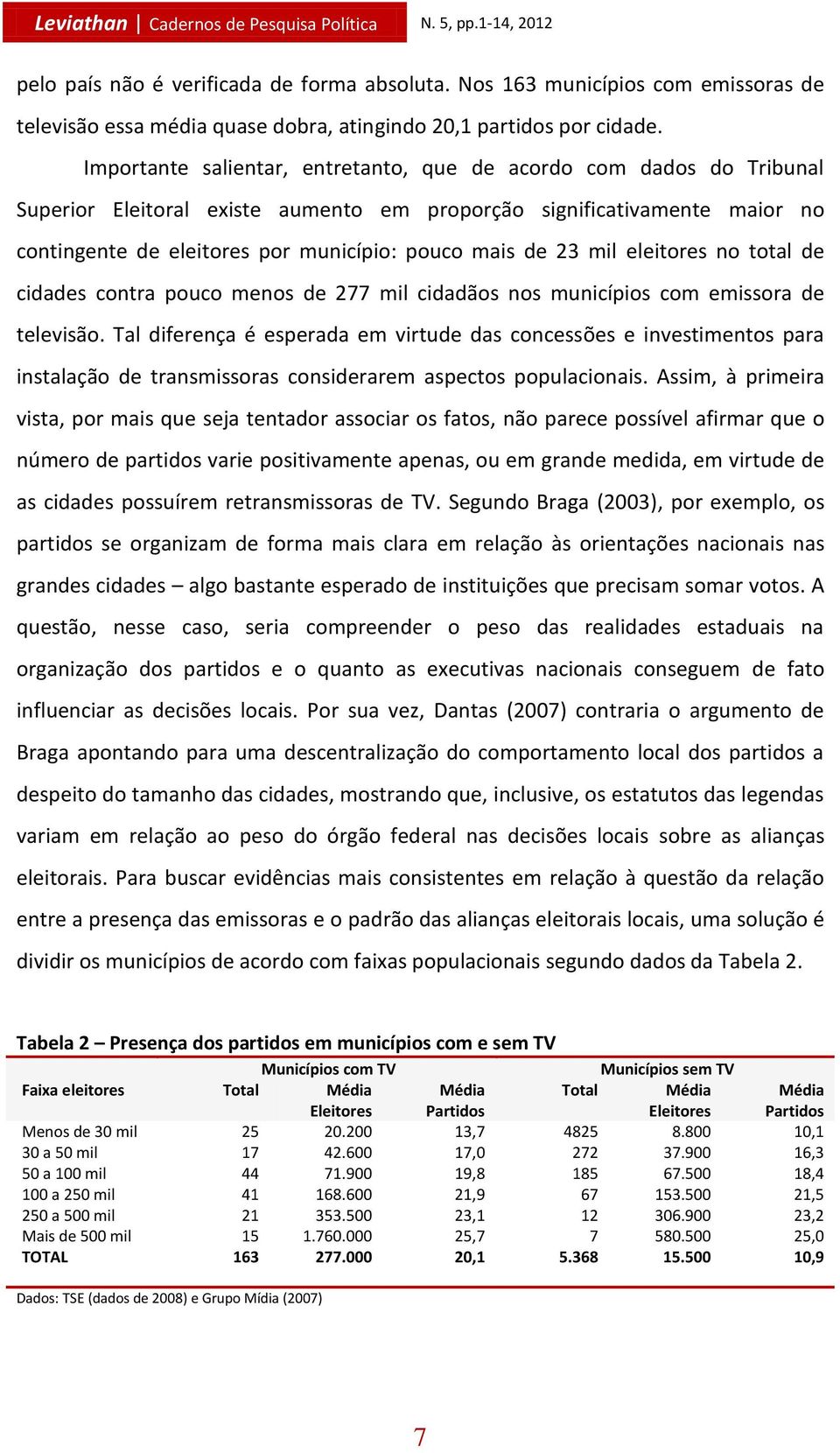 Importante salientar, entretanto, que de acordo com dados do Tribunal Superior Eleitoral existe aumento em proporção significativamente maior no contingente de eleitores por município: pouco mais de