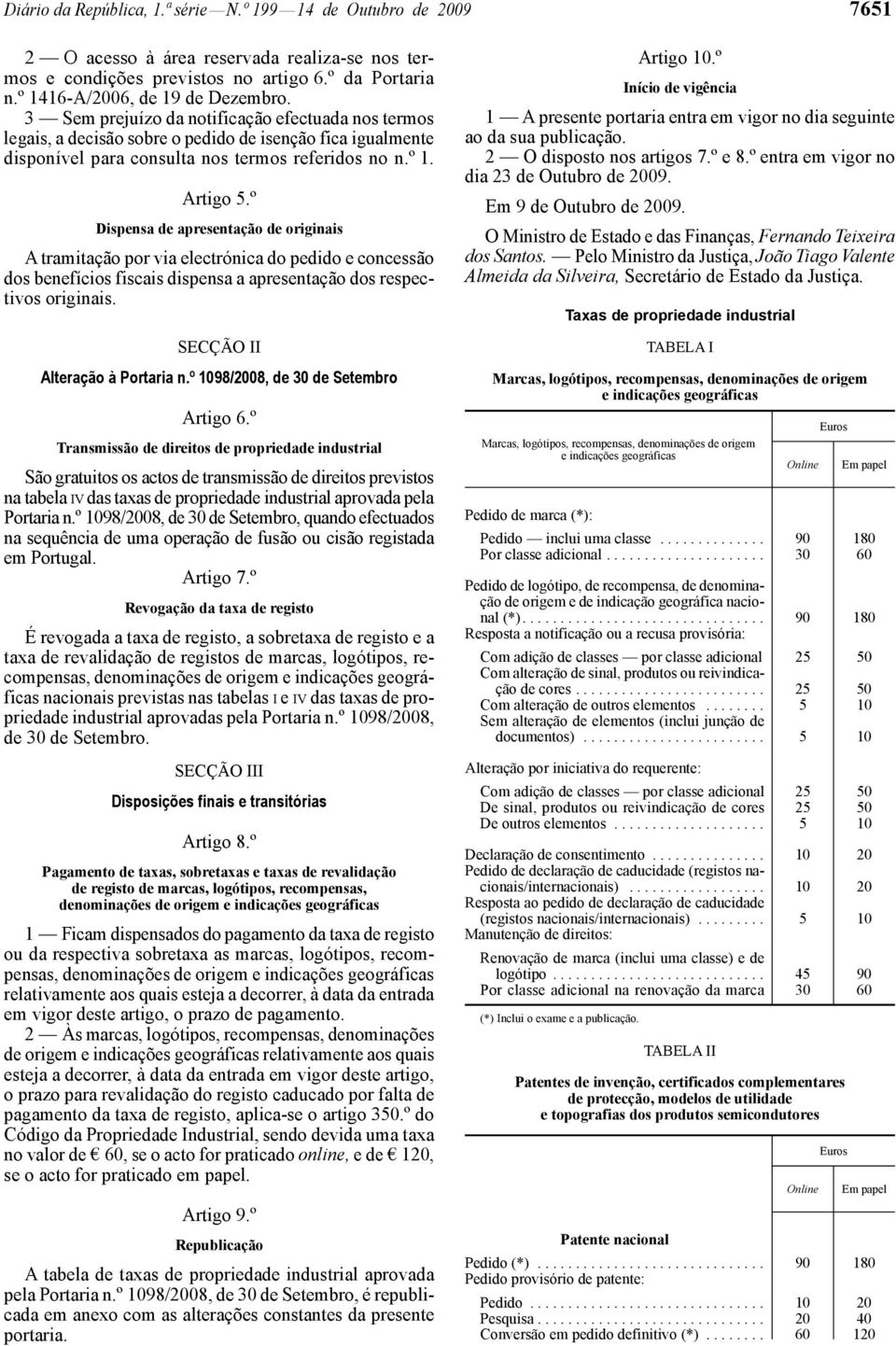 º 1. Artigo 5.º Dispensa de apresentação de originais A tramitação por via electrónica do pedido e concessão dos benefícios fiscais dispensa a apresentação dos respectivos originais.