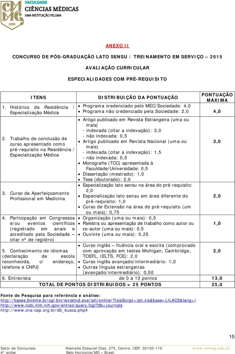 Participação em Congressos e/ou eventos científicos (registrado em anais e acreditado pela Sociedade citar nº de registro) 5.