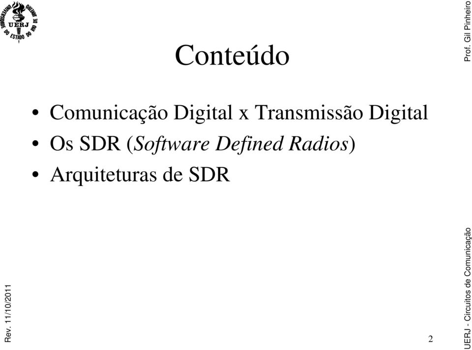 Digital Os SDR (Software