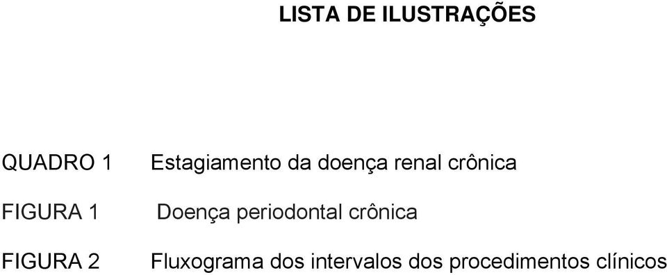 crônica Doença periodontal crônica