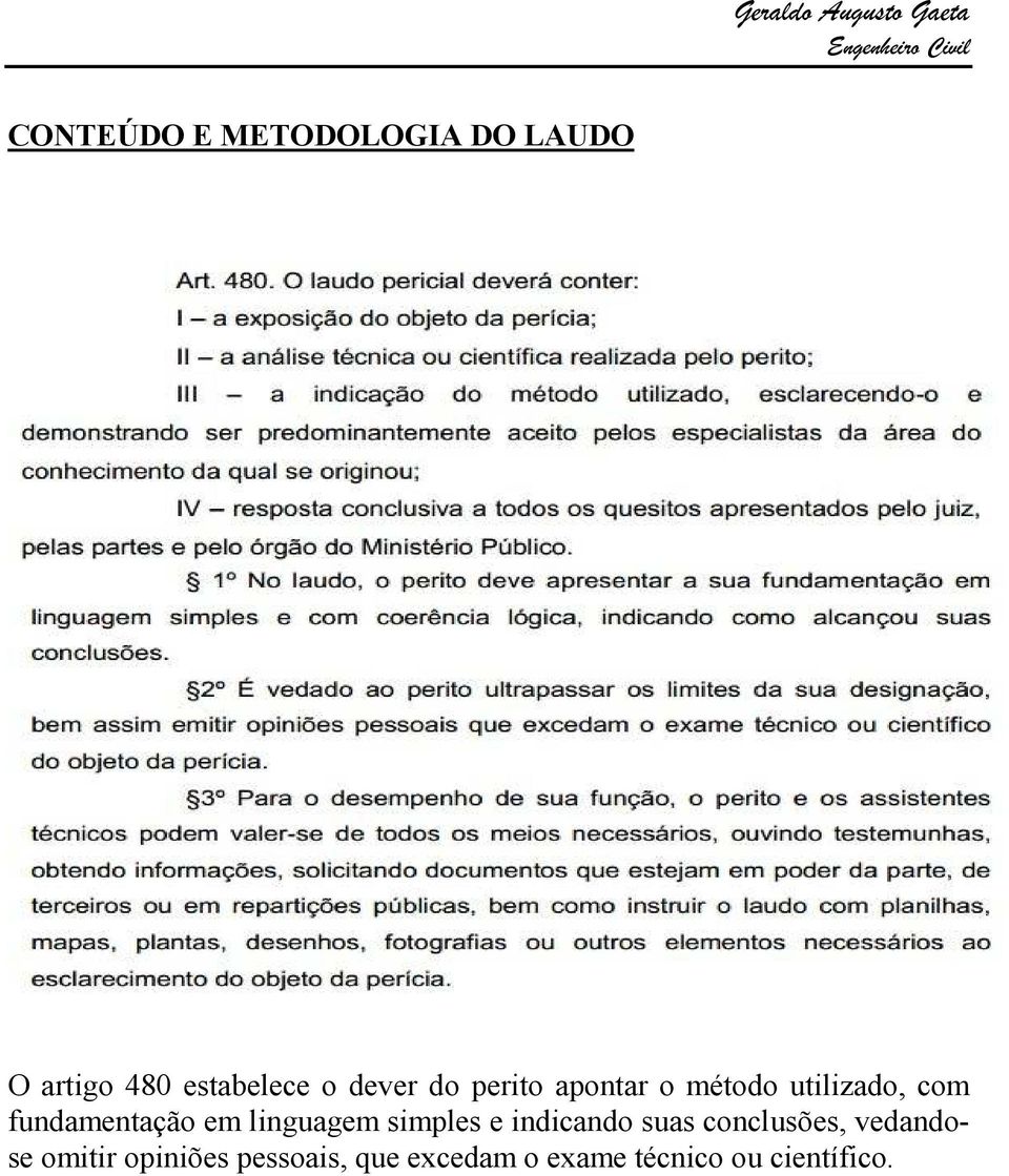 em linguagem simples e indicando suas conclusões, vedandose