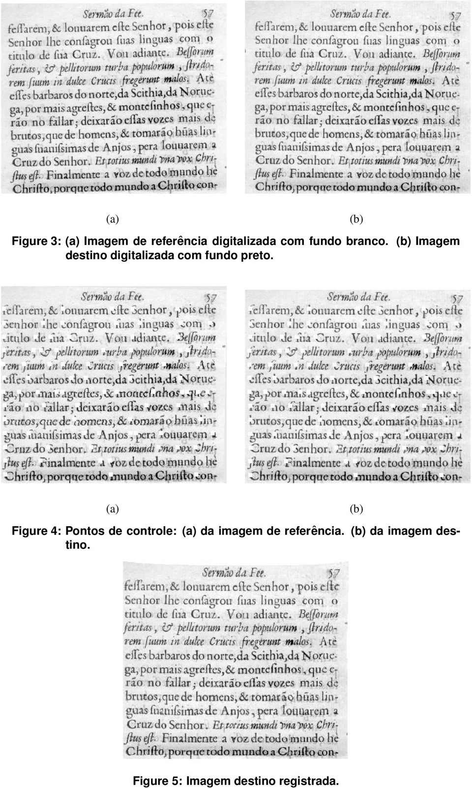 (b) (a) Figure 4: Pontos de controle: (a) da imagem de