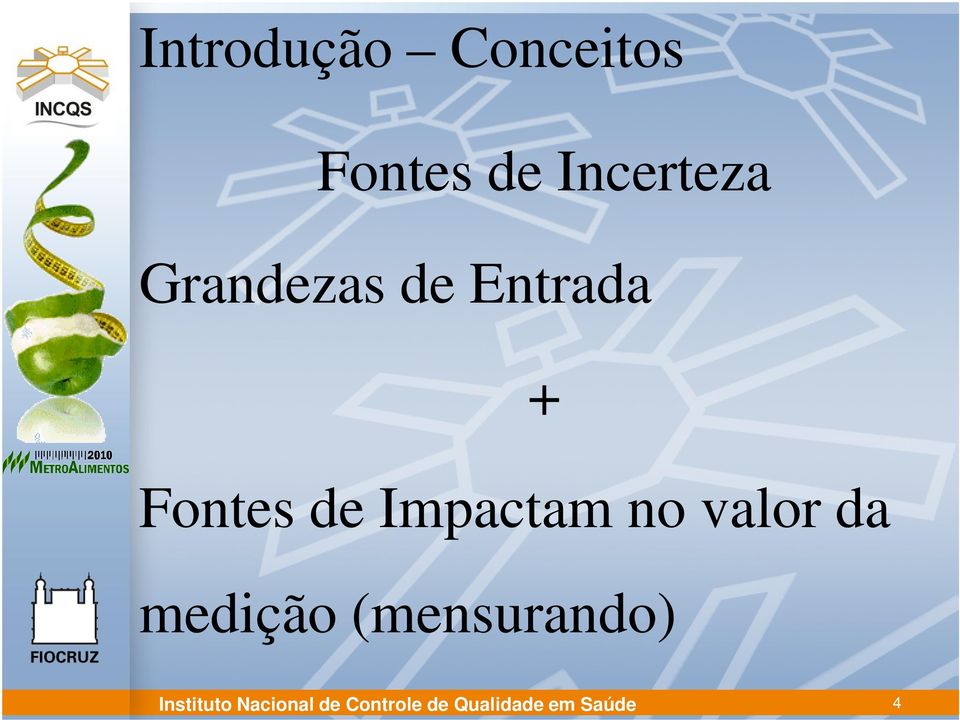 no valor da medição (mensurando) Instituto