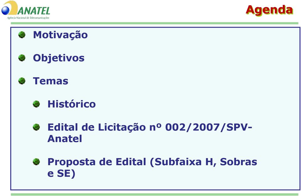 002/2007/SPV- Anatel Proposta de