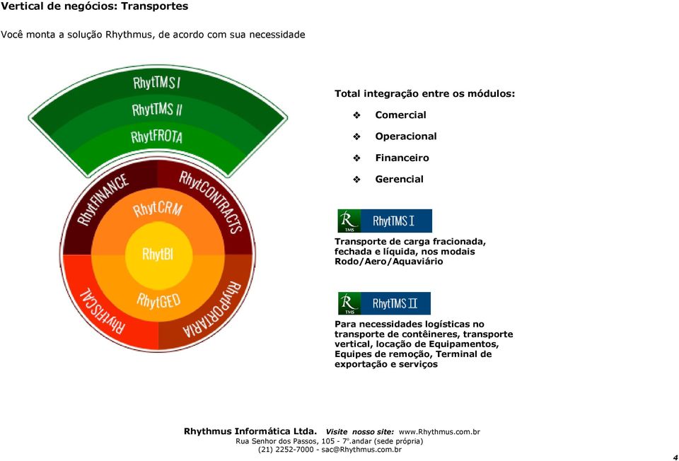 logísticas no transporte de contêineres, transporte vertical, locação de Equipamentos, Equipes de remoção, Terminal de exportação e serviços