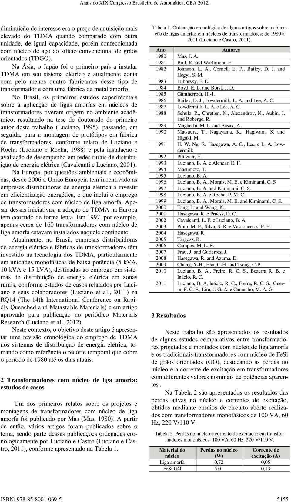 Na Ásia, o Japão foi o primeiro país a instalar TDMA em seu sistema elétrico e atualmente conta com pelo menos quatro fabricantes desse tipo de transformador e com uma fábrica de metal amorfo.