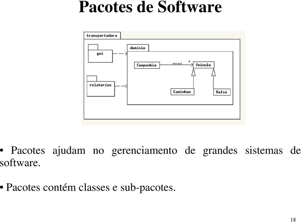 grandes sistemas de software.