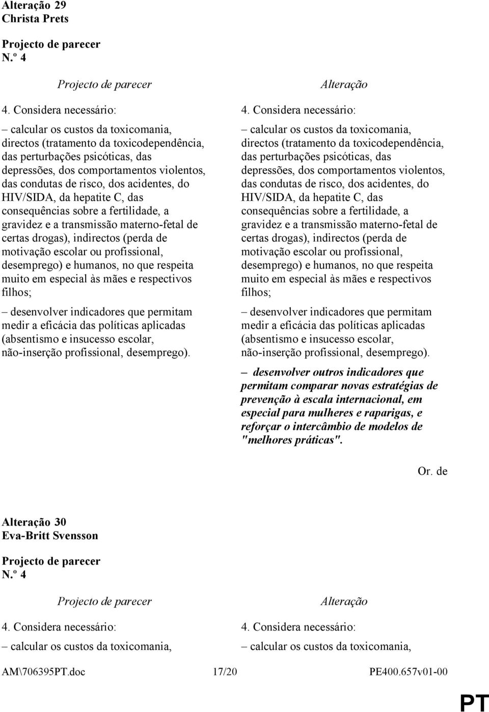 dos acidentes, do HIV/SIDA, da hepatite C, das consequências sobre a fertilidade, a gravidez e a transmissão materno-fetal de certas drogas), indirectos (perda de motivação escolar ou profissional,