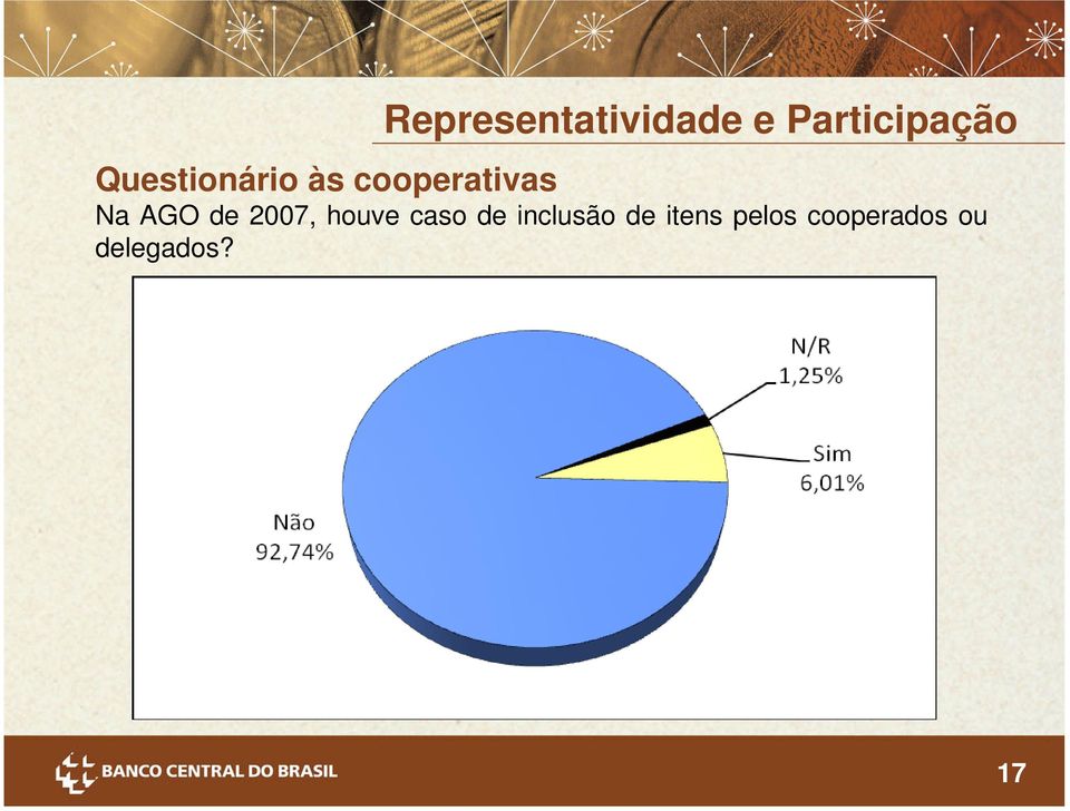 2007, houve caso de