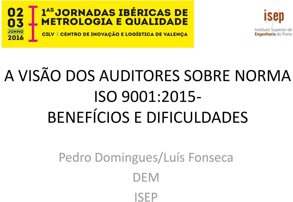 BENEFÍCIOS E DIFICULDADES