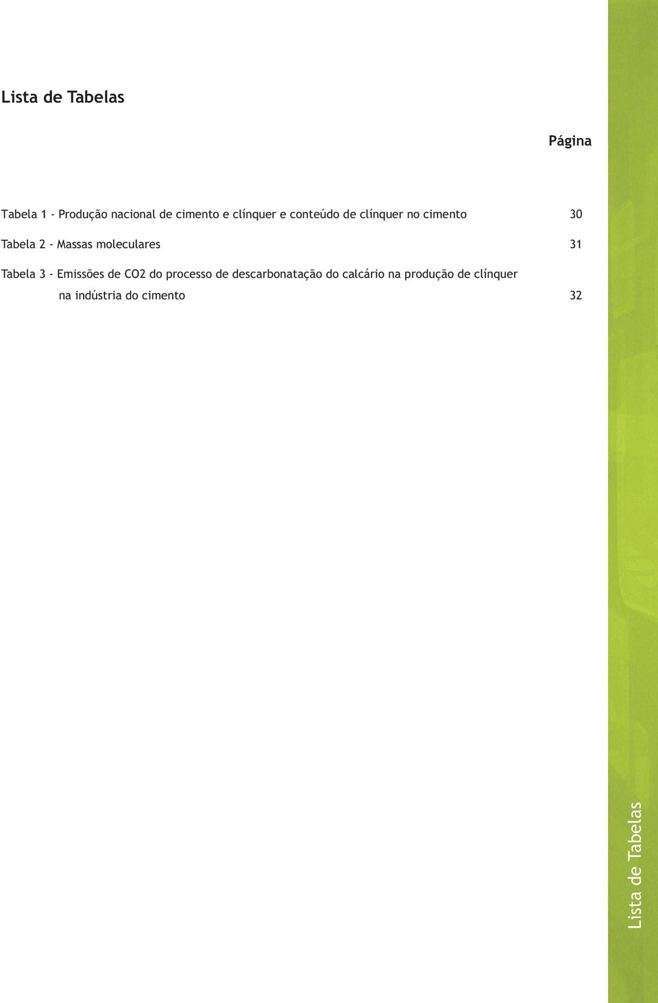 moleculares 31 Tabela 3 - Emissões de CO do processo de