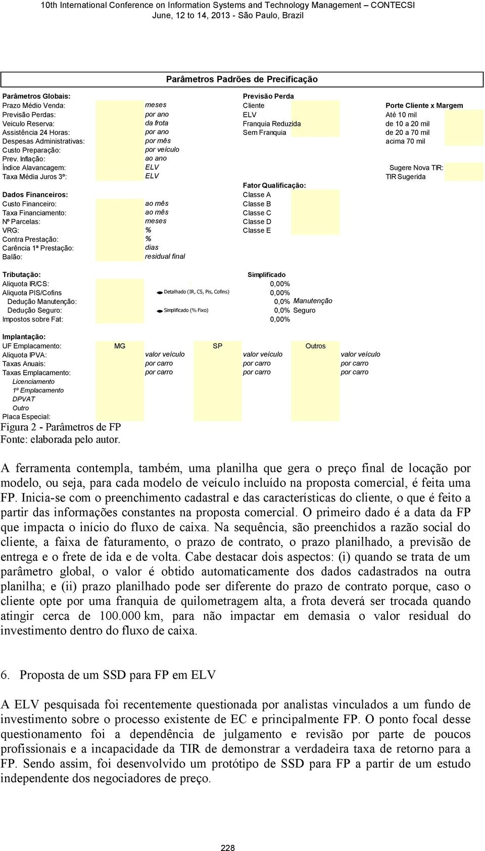 Inflação: ao ano Índice Alavancagem: ELV Sugere Nova TIR: Taxa Média Juros 3º: ELV TIR Sugerida Fator Qualificação: Dados Financeiros: Classe A Custo Financeiro: ao mês Classe B Taxa Financiamento: