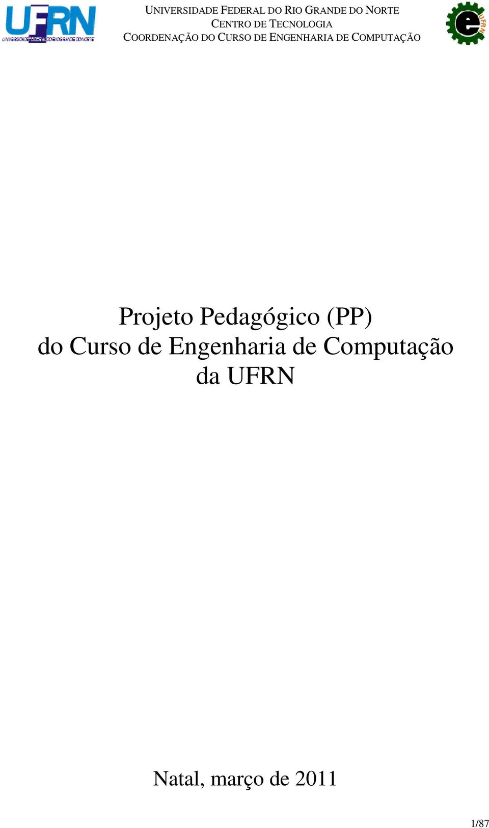 de Computação da UFRN