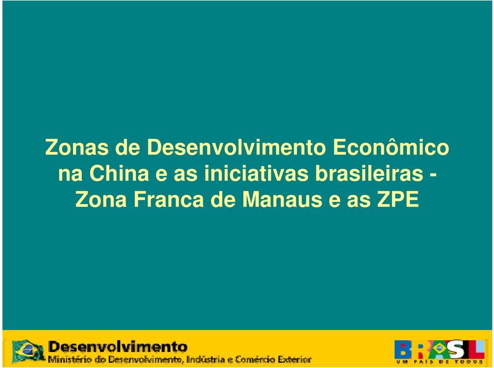 iniciativas brasileiras -