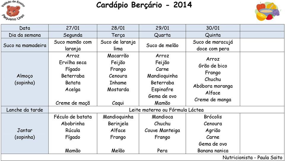 maçã Féculo de batata Mostarda Caqui Melão Suco de melão