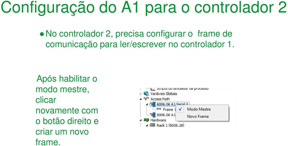 ler/escrever no controlador 1.