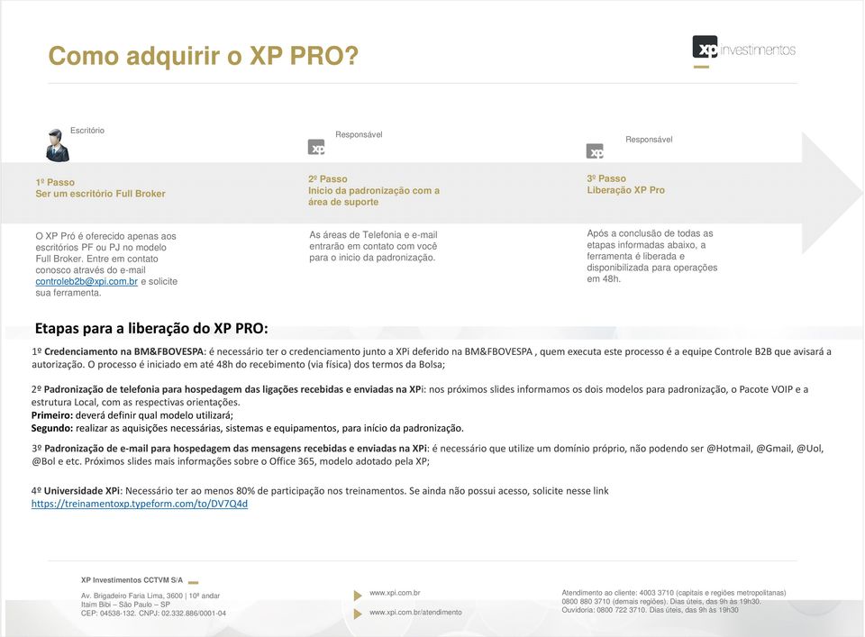PF ou PJ no modelo Full Broker. Entre em contato conosco através do e-mail controleb2b@xpi.com.br e solicite sua ferramenta.