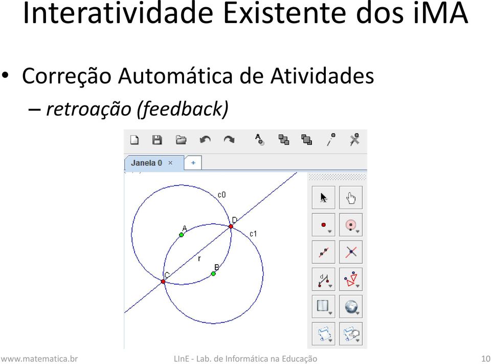 retroação (feedback) www.matematica.