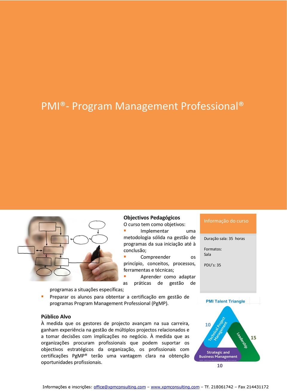 programas Program Management Professional (PgMP).
