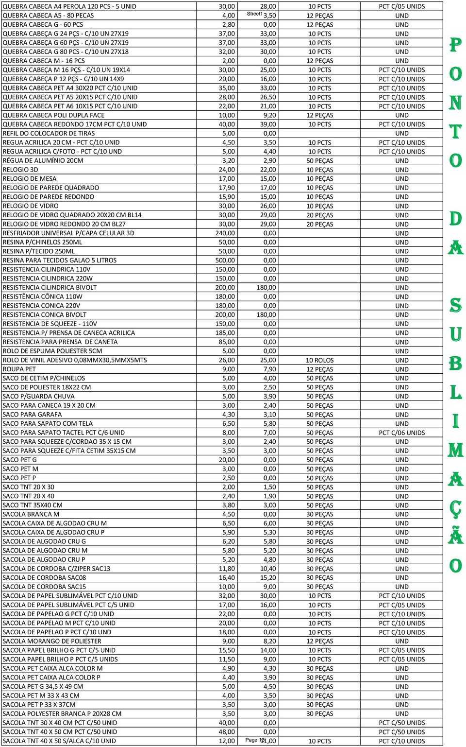 33,00 10 C C C/10 QER CEC E 5 20X15 C C/10 28,00 26,50 10 C C C/10 QER CEC E 6 10X15 C C/10 22,00 21,00 10 C C C/10 QER CEC FCE 10,00 9,20 12 E QER CEC RE 17C C C/10 40,00 39,00 10 C C C/10 REF CCR E