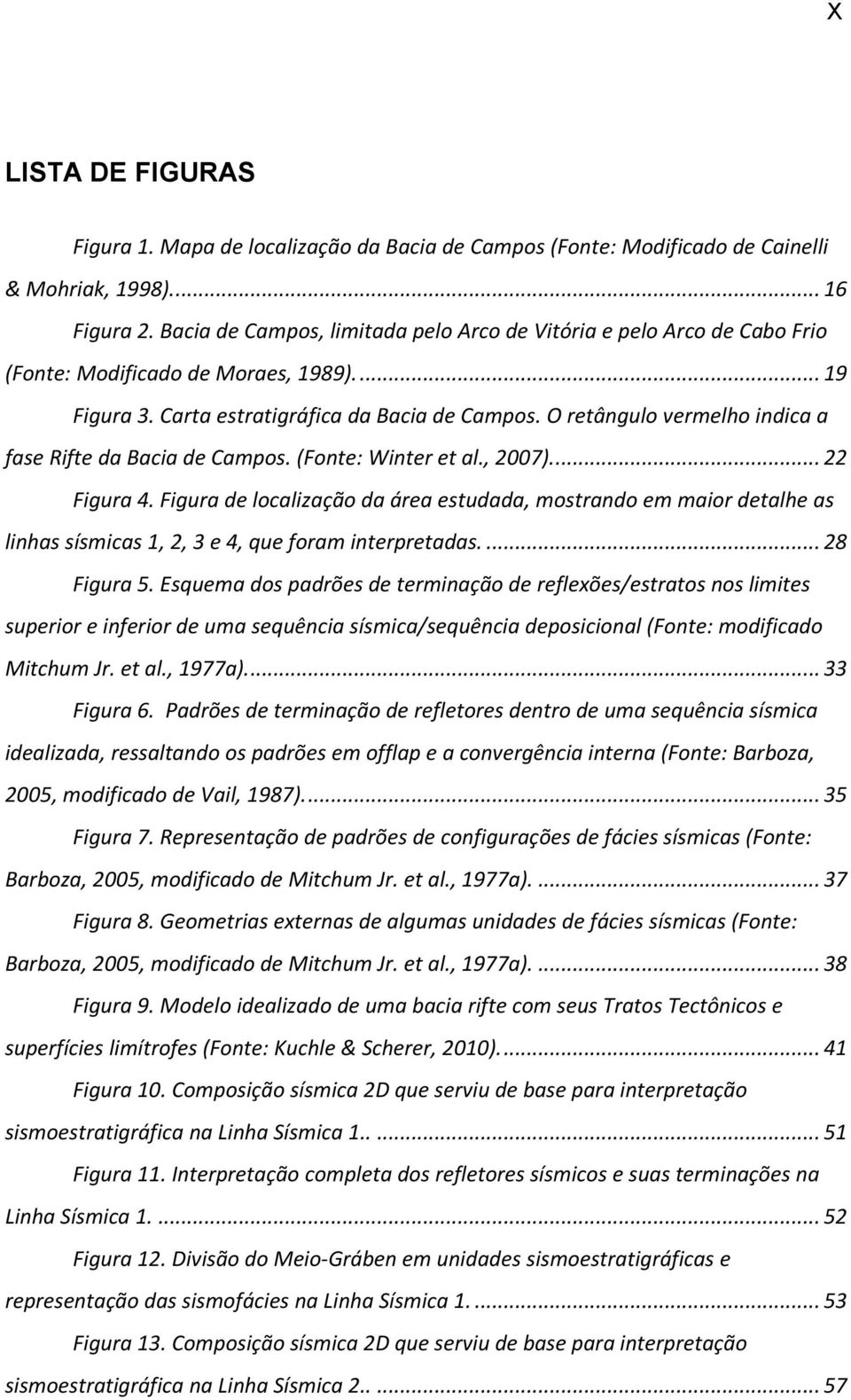 O retângulo vermelho indica a fase Rifte da Bacia de Campos. (Fonte: Winter et al., 2007).... 22 Figura 4.