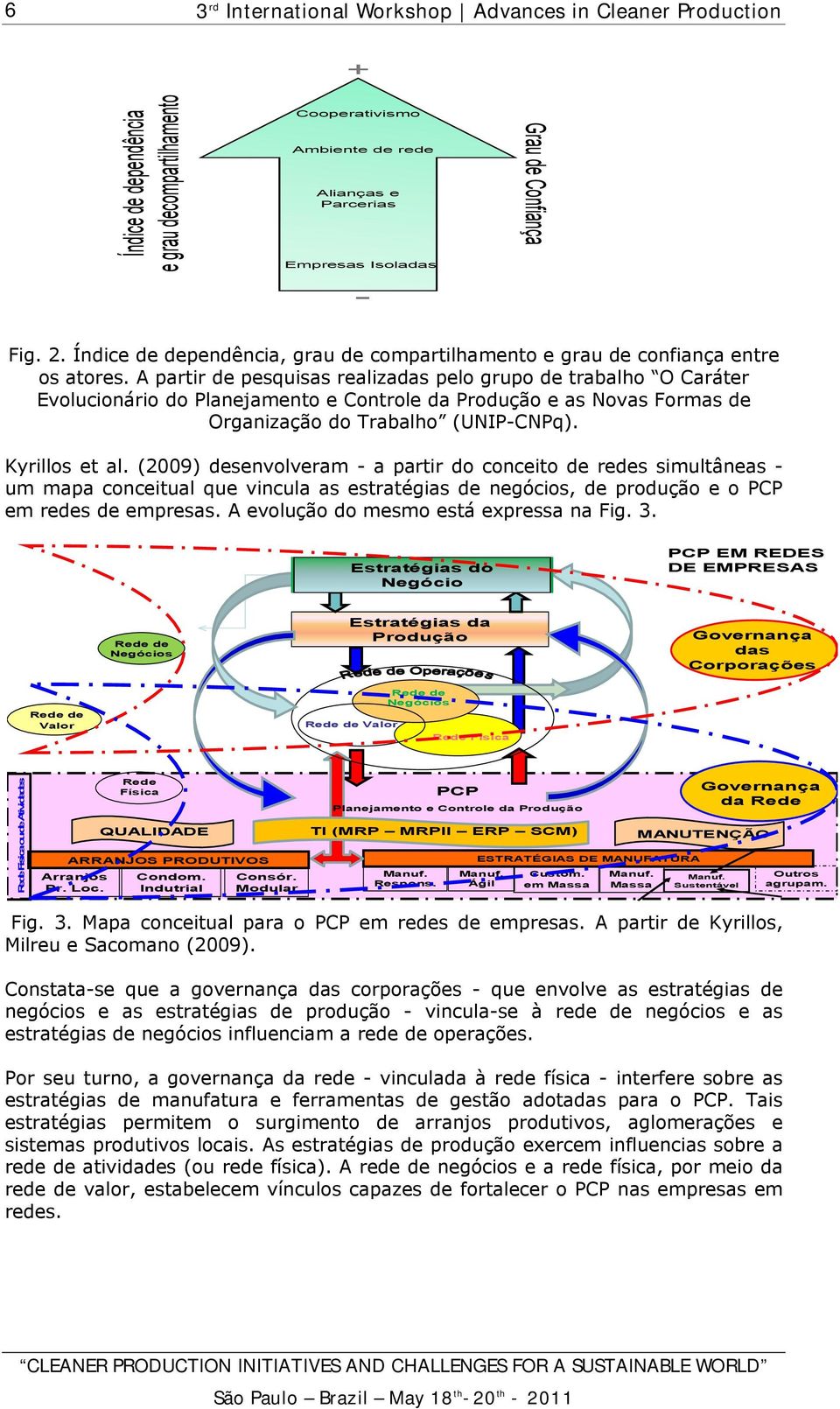 A partir de pesquisas realizadas pelo grupo de trabalho O Caráter Evolucionário do Planejamento e Controle da Produção e as Novas Formas de Organização do Trabalho (UNIP-CNPq). Kyrillos et al.