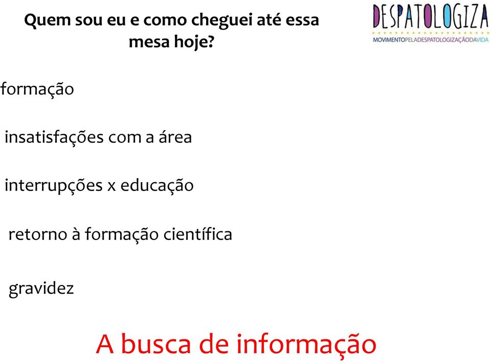 interrupções x educação retorno à