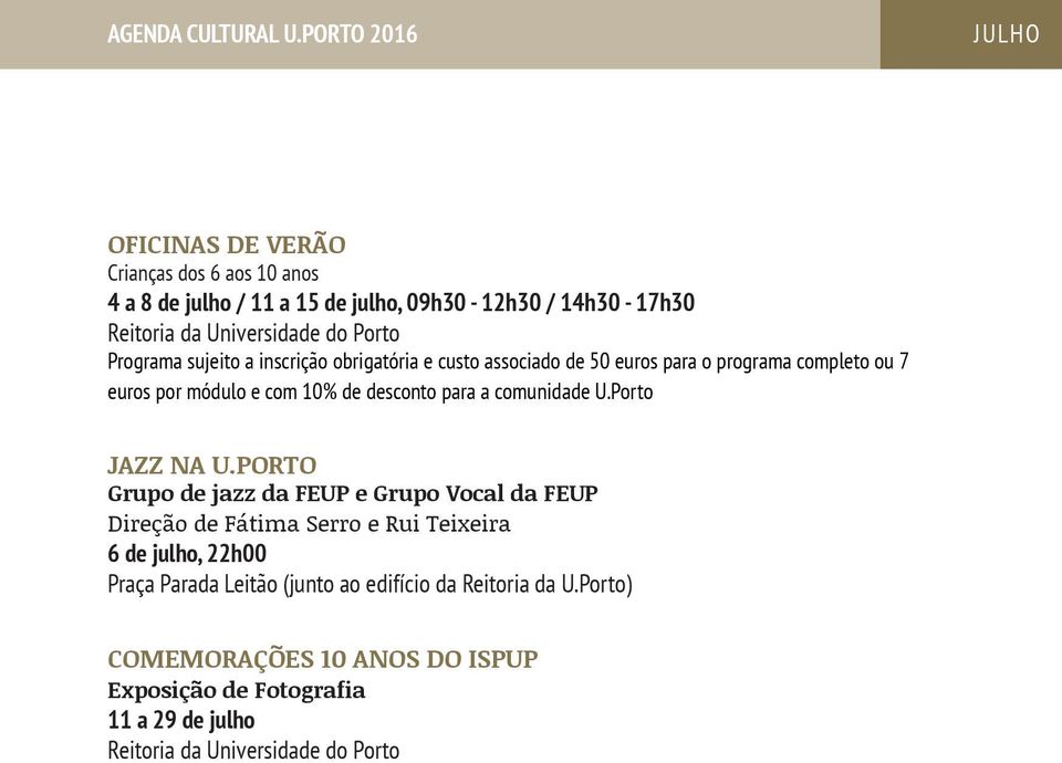 comunidade U.Porto JAZZ NA U.