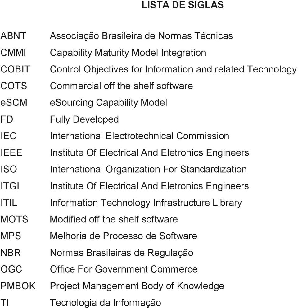 Electrical And Eletronics Engineers International Organization For Standardization Institute Of Electrical And Eletronics Engineers Information Technology Infrastructure Library