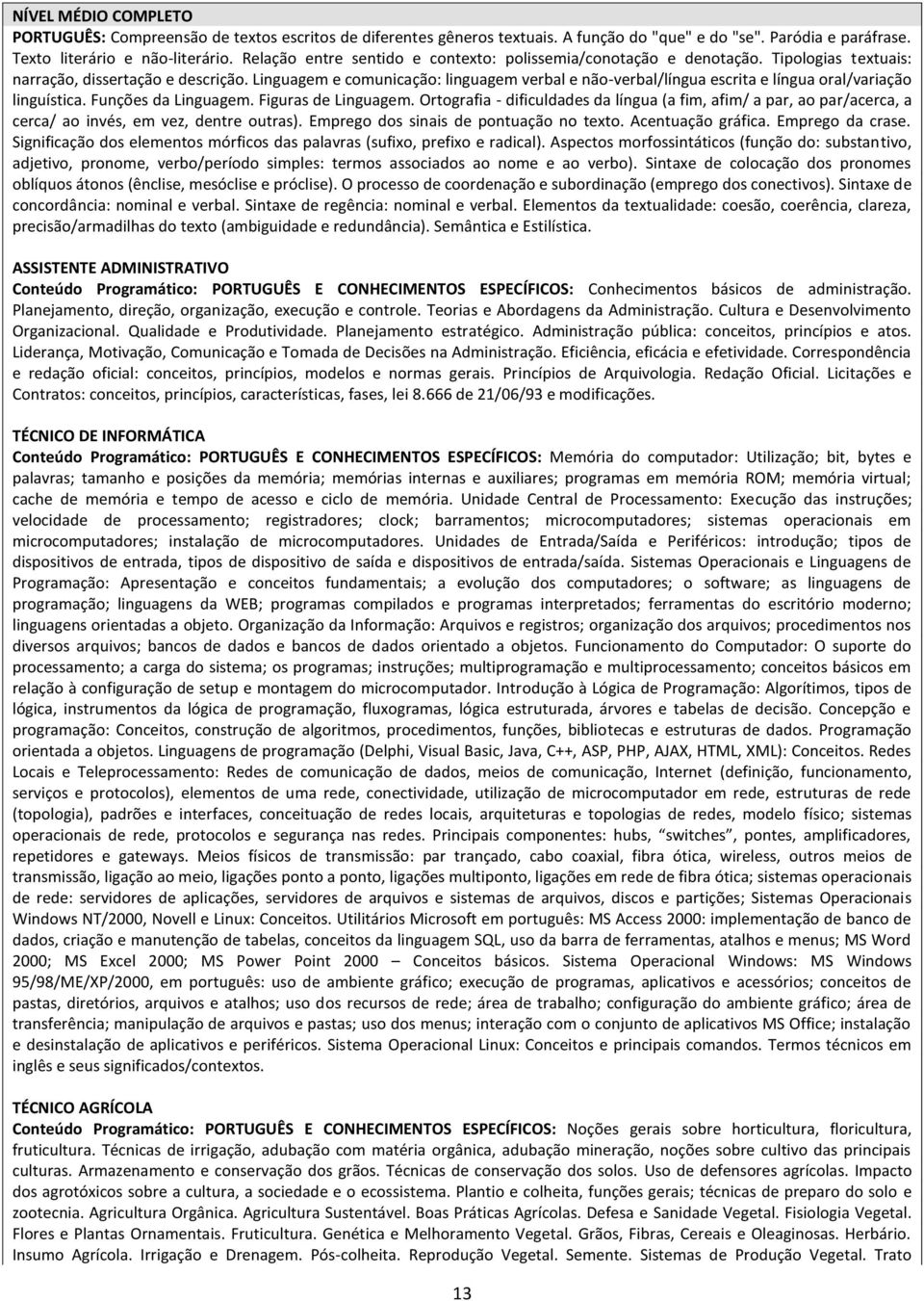 Linguagem e comunicação: linguagem verbal e não-verbal/língua escrita e língua oral/variação linguística. Funções da Linguagem. Figuras de Linguagem.