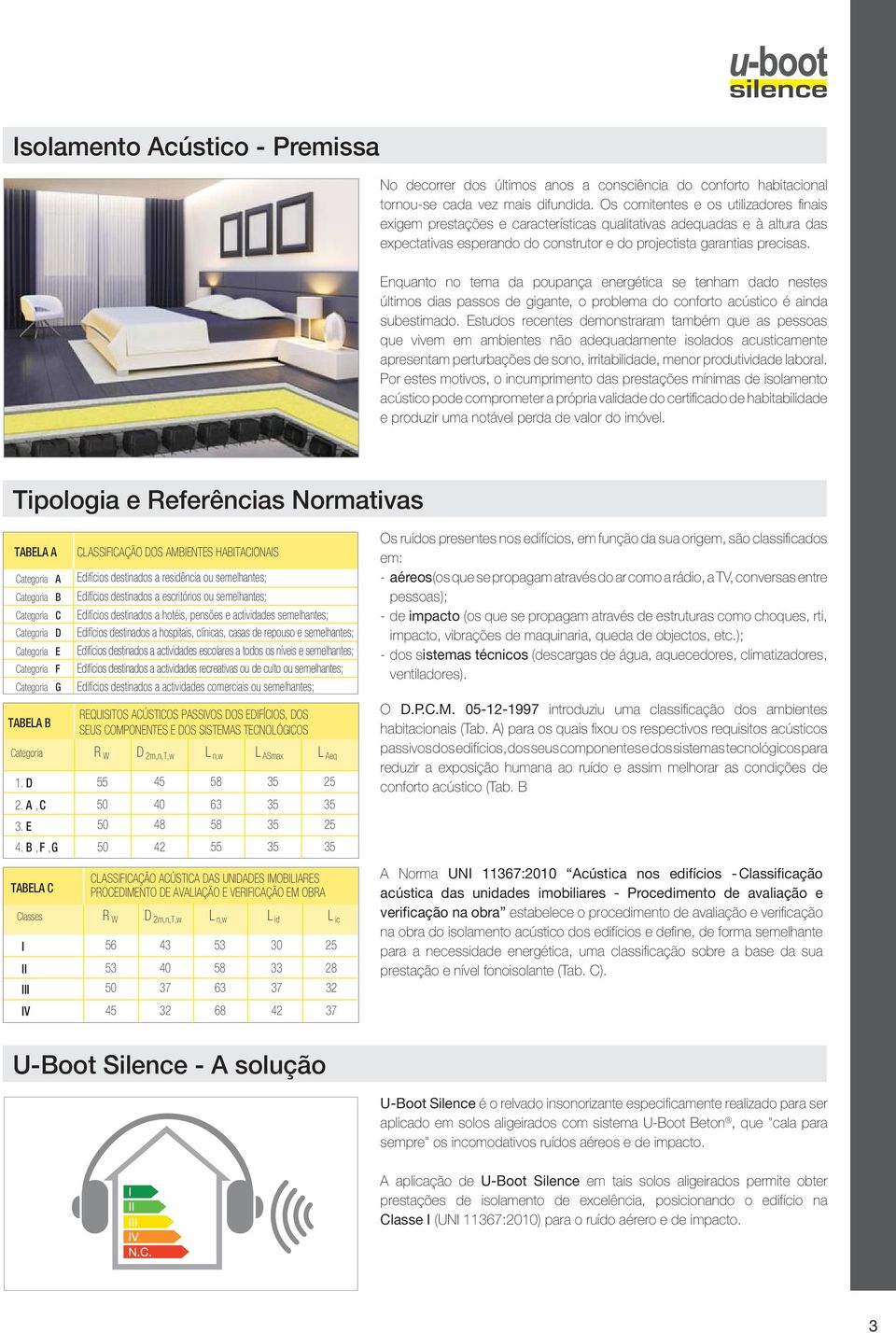 Enquanto no tema da poupança energética se tenham dado nestes últimos dias passos de gigante, o problema do conforto acústico é ainda subestimado.