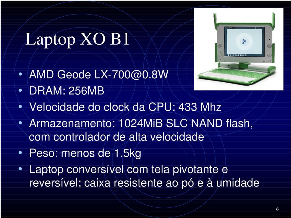 1024MiB SLC NAND flash, com controlador de alta velocidade Peso: