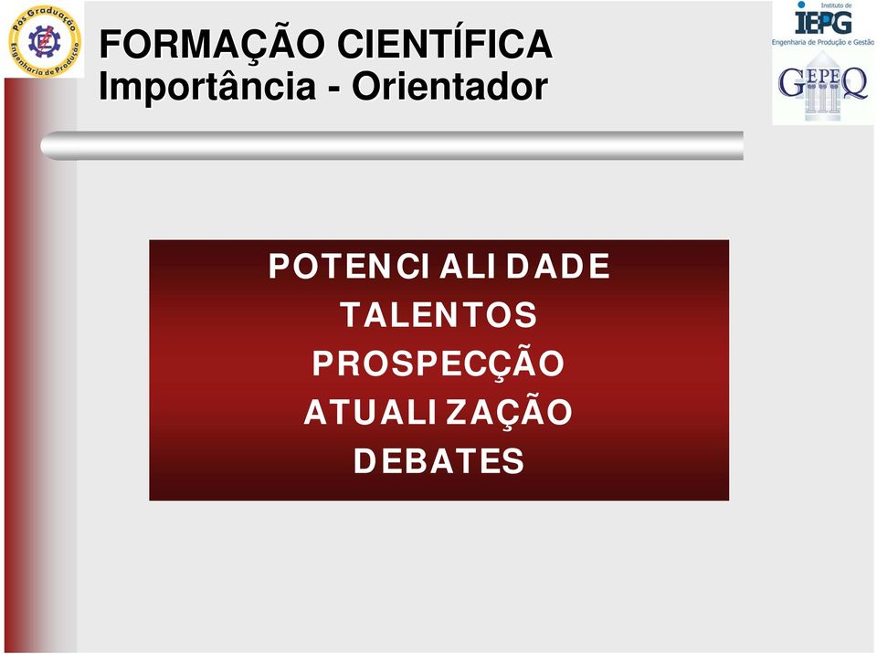 POTENCIALIDADE TALENTOS