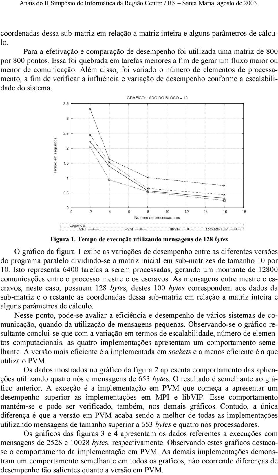 Além disso, foi variado o número de elementos de processamento, a fim de verificar a influência e variação de desempenho conforme a escalabilidade do sistema. Figura 1.