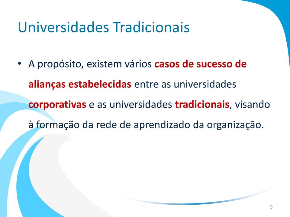 universidades corporativas e as universidades