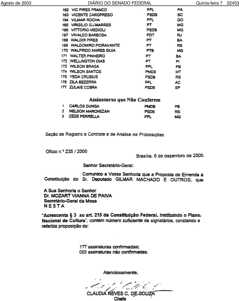 SENADO FEDERAL