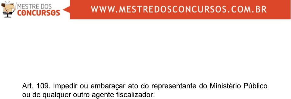 representante do Ministério