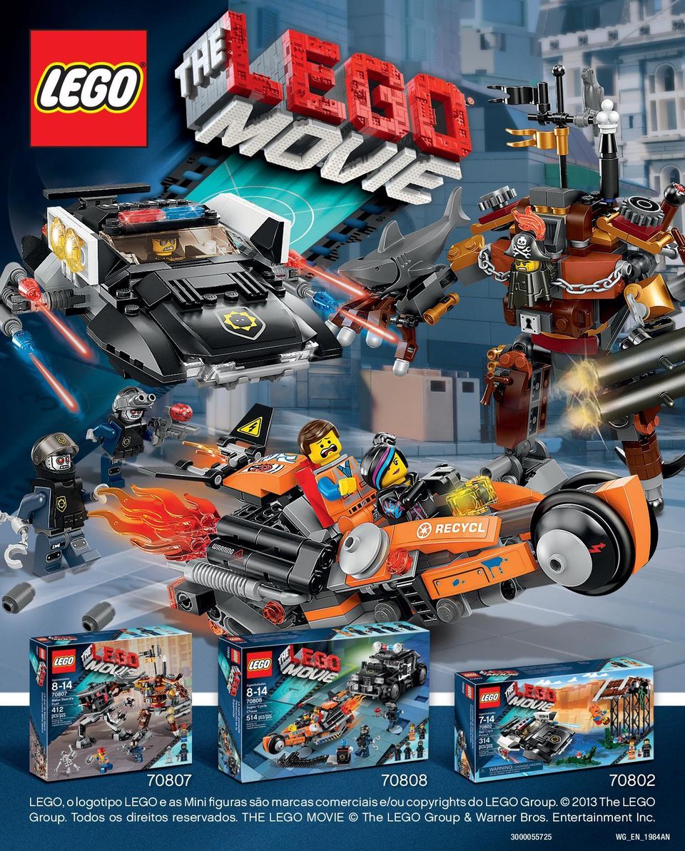 2013 The LEGO Group. Todos os direitos reservados.
