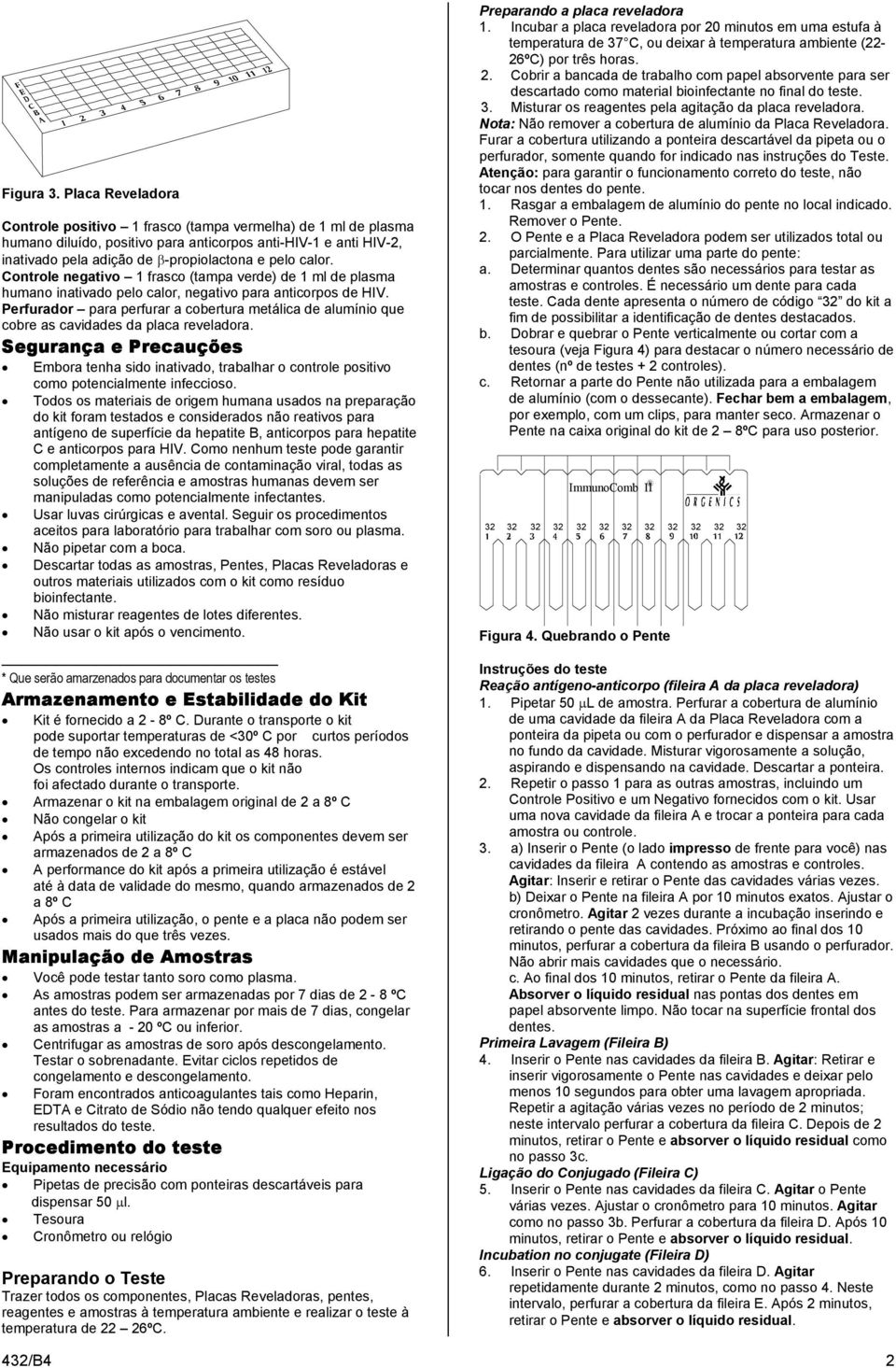 Controle negativo 1 frasco (tampa verde) de 1 ml de plasma humano inativado pelo calor, negativo para anticorpos de HIV.