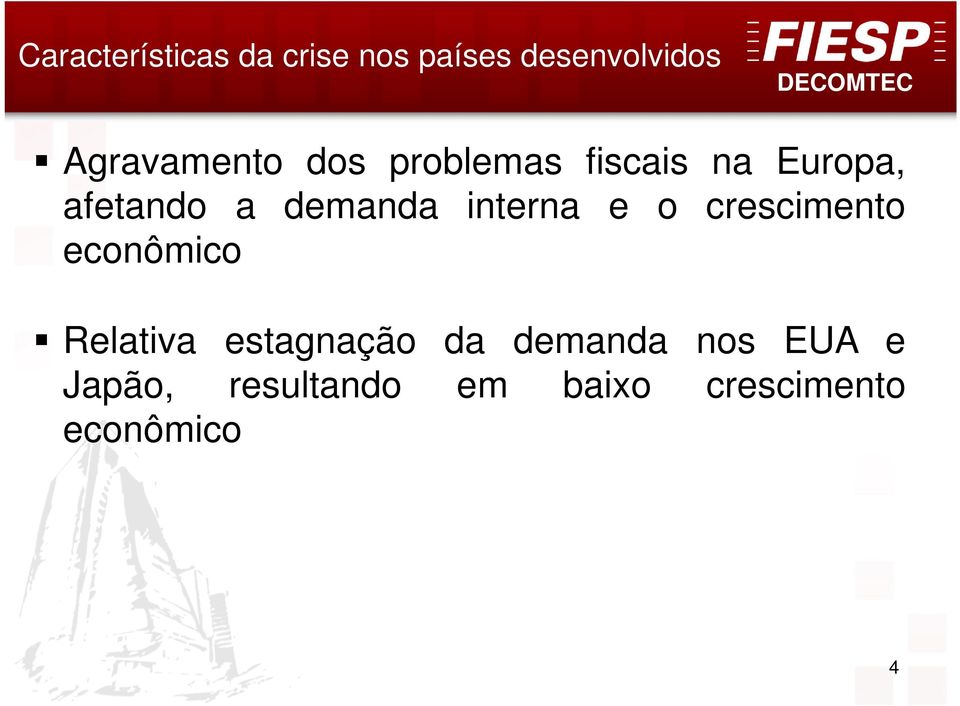 demanda interna e o crescimento econômico Relativa