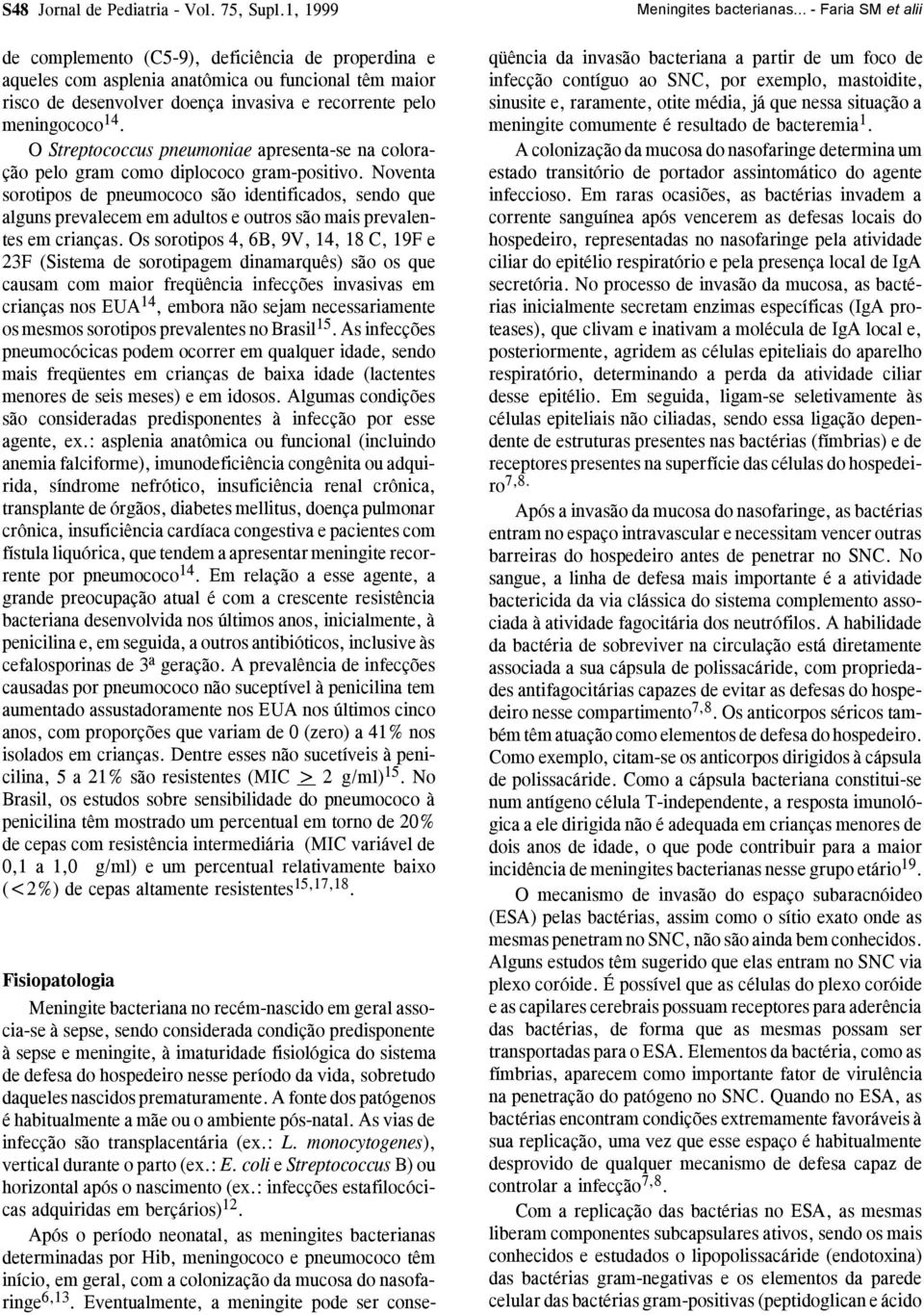 O Streptococcus pneumoniae apresenta-se na coloração pelo gram como diplococo gram-positivo.