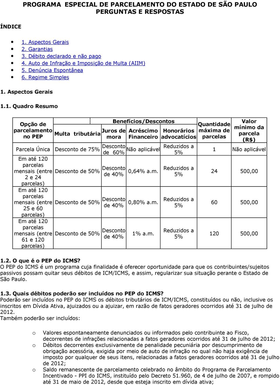 Aspectos Gerais 1.