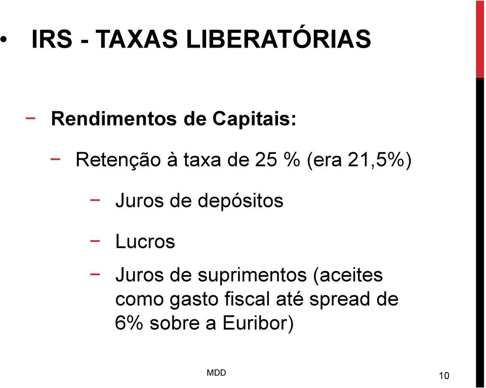 Juros de depósitos Lucros Juros de suprimentos