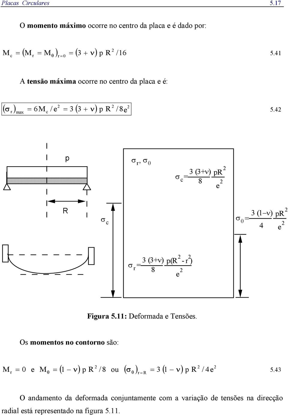 σ, σ θ σ c () 8 σ c σ θ () σ () 8 ( - ) Fgua 5.: fomaa Tsõs.