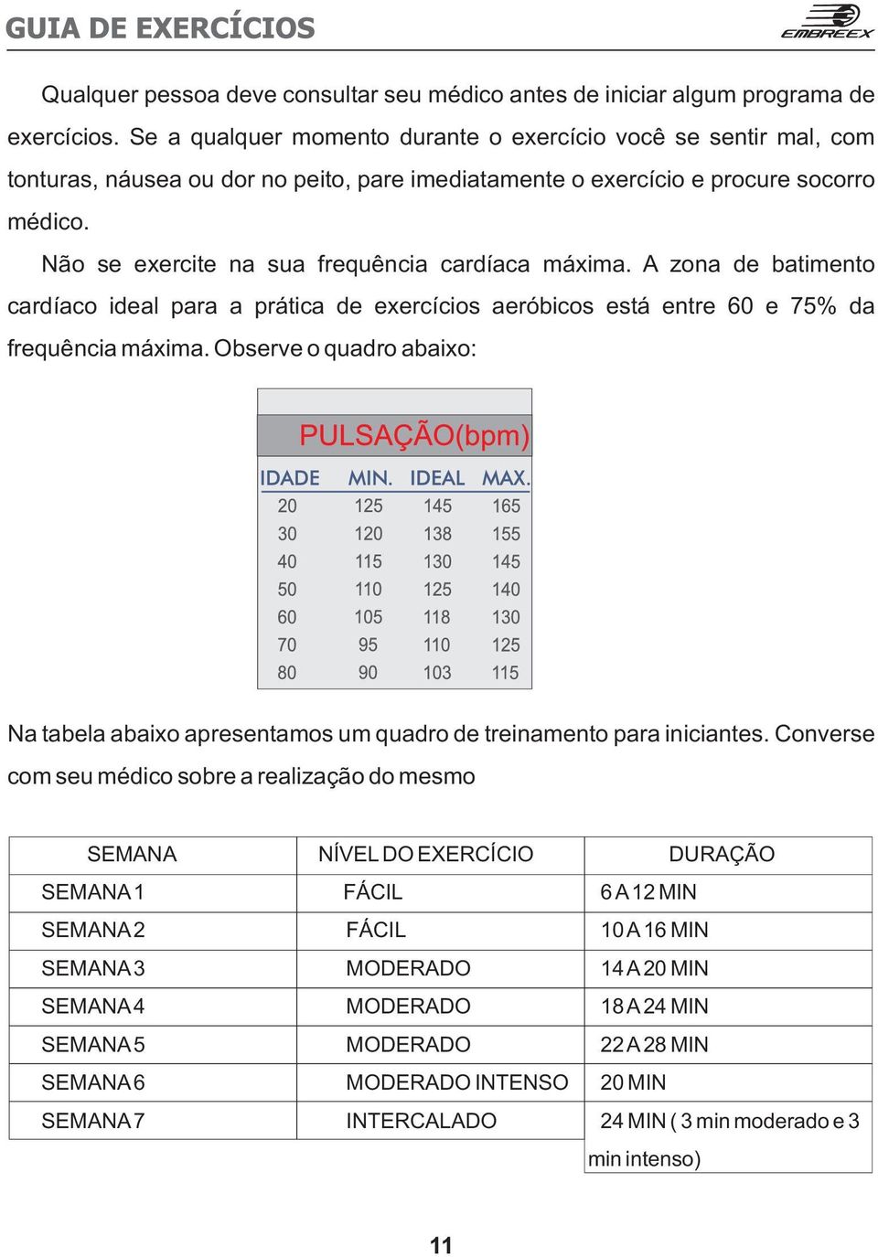 Não se exercite na sua frequência cardíaca máxima. A zona de batimento cardíaco ideal para a prática de exercícios aeróbicos está entre 60 e 75% da frequência máxima.