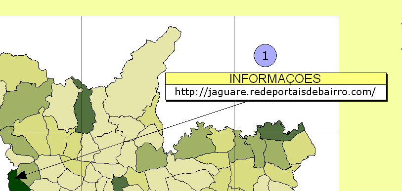 13.13 13.7.3 Criação de caixas de anotação Durante a diagramação, alguma informação existente no mapa, como por exemplo, um polígono específico ou uma anotação, pode merecer um destaque em especial.