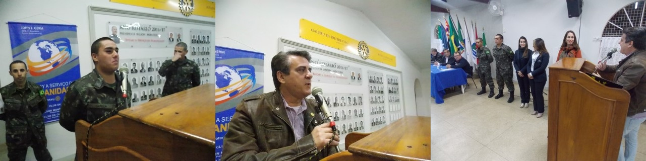 Rotary Realiza Homenagens Durante Sessão Ordinária O Rotary Club de Avaré homenageou durante sua Sessão Ordinária ocorrida no dia 23 de agosto, o companheiro Sargento Roberto Marques Ramalho, que é