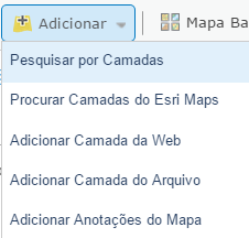 4 9. Feche a lista de locais marcados. 10. Na parte superior do painel lateral, clique no botão Mostrar Conteúdo do Mapa. 11.