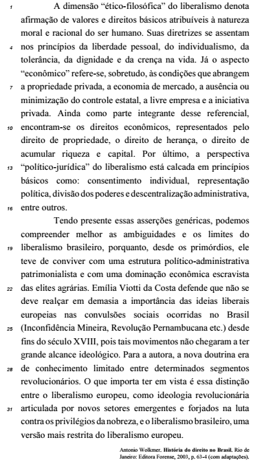 Julgue o próximo item, relativo à ideia do texto.